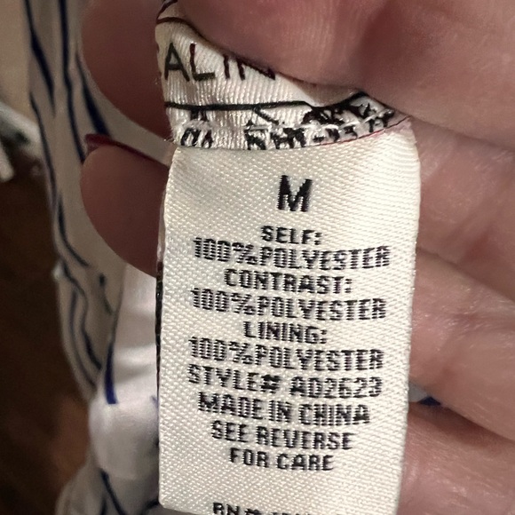 Flying Tomato Blue and White Striped Midi Dress - Picture 4 of 4